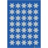 HERMA Decorative labels stars silver 16 mm 3 sheets