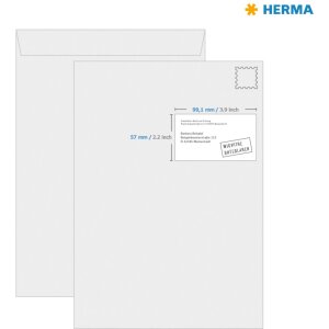 Address labels white 99,1x57 Premium A4 1000 pcs.