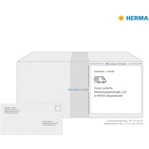 Address labels white 99,1x93,1 Premium A4 600 pcs.