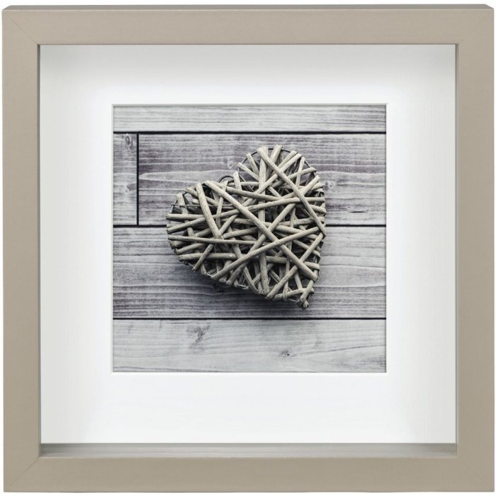 ´Scala´ Portrait Frame, taupe, 23 x 23 cm