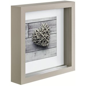 ´Scala´ Portrait Frame, taupe, 23 x 23 cm