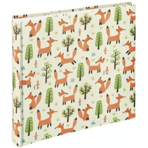 Forest Jumbo Album, 30x30 cm, 100 White Pages, Fox