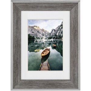 Sierra Plastic Frame, grey, 10 x 15 cm