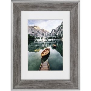 Sierra Plastic Frame, grey, 15 x 20 cm