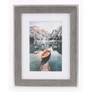 Sierra Plastic Frame, grey, 15 x 20 cm