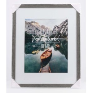 Sierra Plastic Frame, grey, 40 x 50 cm