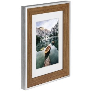 Sierra Plastic Frame, nut, 20 x 30 cm