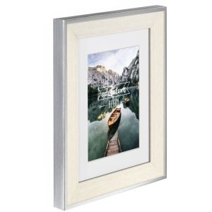 Sierra Plastic Frame, white, 13 x 18 cm