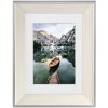 Sierra Plastic Frame, white, 13 x 18 cm