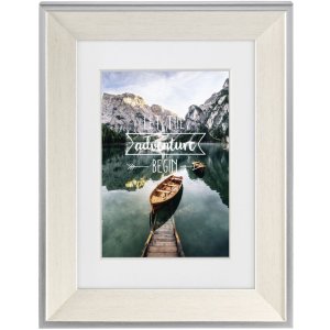 Sierra Plastic Frame, white, 15 x 20 cm