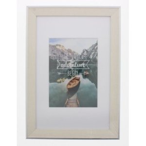 Sierra Plastic Frame, white, 20 x 30 cm