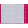 Exercise book cover paper A5 pink 100% wastepaper