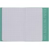 Exercise book cover paper A5 turquoise 100% wastepaper