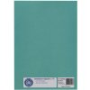 Exercise book cover paper A5 turquoise 100% wastepaper