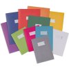 Exercise book cover paper A5 turquoise 100% wastepaper