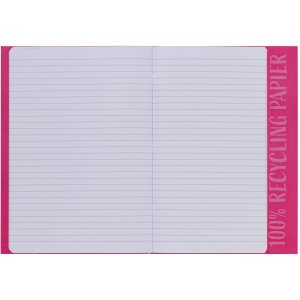 Exercise book cover paper A4 pink 100% wastepaper