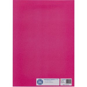 Exercise book cover paper A4 pink 100% wastepaper