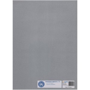 Exercise book cover paper A4 light grey 100% wastepaper