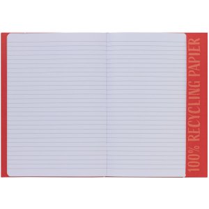 Exercise book cover paper A4 dark red 100% wastepaper