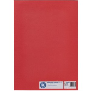 Exercise book cover paper A4 dark red 100% wastepaper