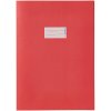 Exercise book cover paper A4 dark red 100% wastepaper