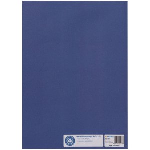 Exercise book cover paper A4 dark blue 100% wastepaper