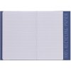 Exercise book cover paper A4 dark blue 100% wastepaper