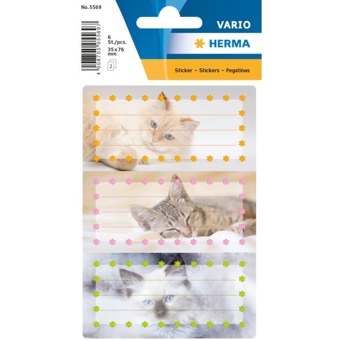 VARIO Cats, glittery