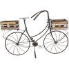 Plant holder bicycle 5Y0546 brown 85x30x58 cm