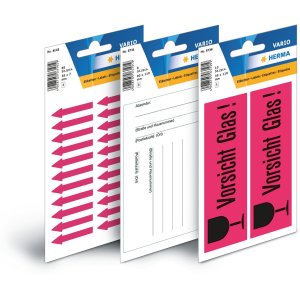 HERMA text labels parcel addresses 80x110 mm 8 pcs.