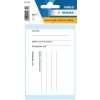 HERMA text labels parcel addresses 80x110 mm 8 pcs.