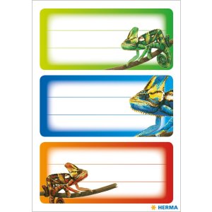 HERMA book labels VARIO school gecko