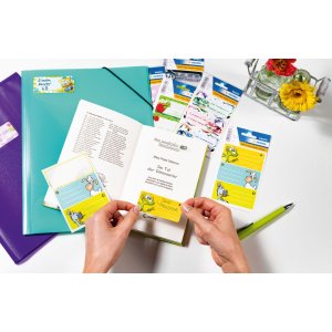 HERMA book labels VARIO school gecko