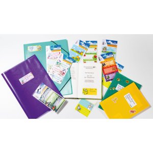 HERMA book labels VARIO school gecko