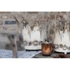 Decoration crown - Tealight holder 6Y2955 Distressed white Ø 33x24 cm (2)