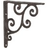 Shelf bracket 6Y3024 brown 14x14x2 cm