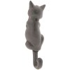 Wall hook cat 6Y3045 brown 5x3x17 cm