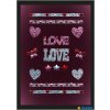 HERMA Glam Rocks Love mobile phone sticker