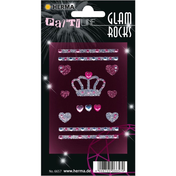 HERMA Glam Rocks Crown Mobile Sticker