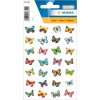 HERMA Decorative label MAGIC butterflies, glittery 1 sheet