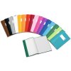 Exercise book cover PP A5 white opaque