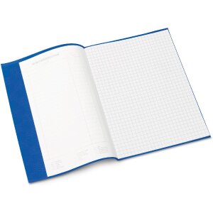 Exercise book cover PP A5 dark blue opaque