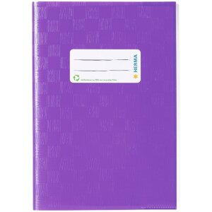 Exercise book cover PP A5 violet opaque