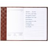 Exercise book cover PP A5 brown opaque