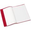 Exercise book cover PP A5 ruby red opaque