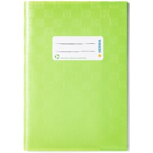 Exercise book cover PP A5 light green opaque