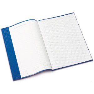 Exercise book cover PP A4 dark blue opaque