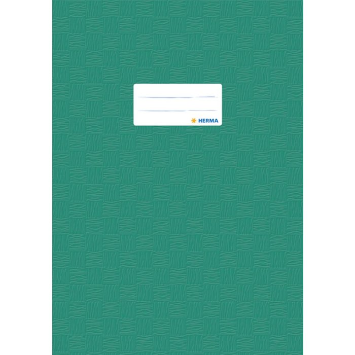 Exercise book cover PP A4 dark green opaque