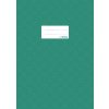 Exercise book cover PP A4 dark green opaque