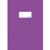 Exercise book cover PP A4 violet opaque